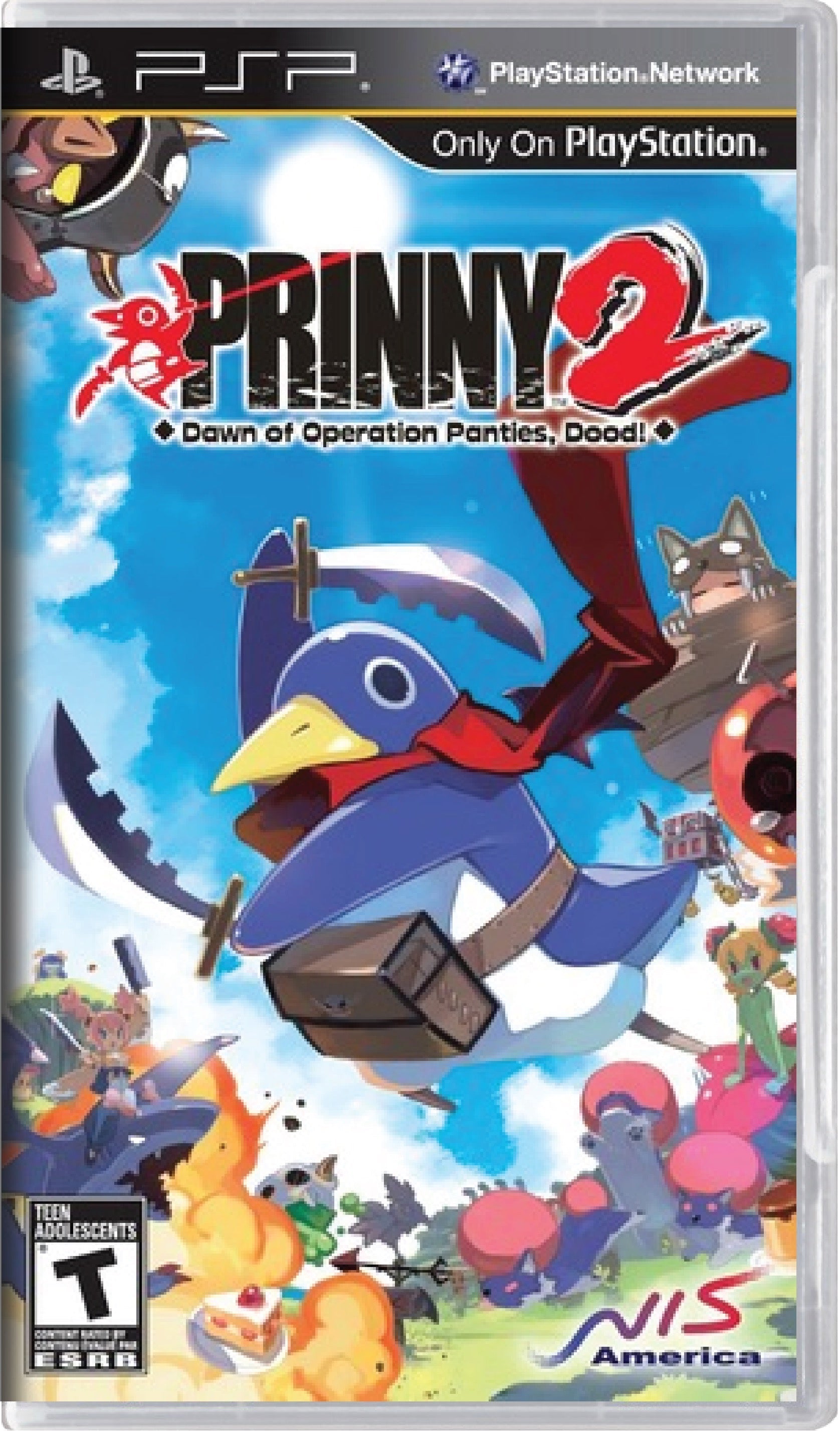 Prinny 2 Dawn of Operation Panties Dood Cover Art