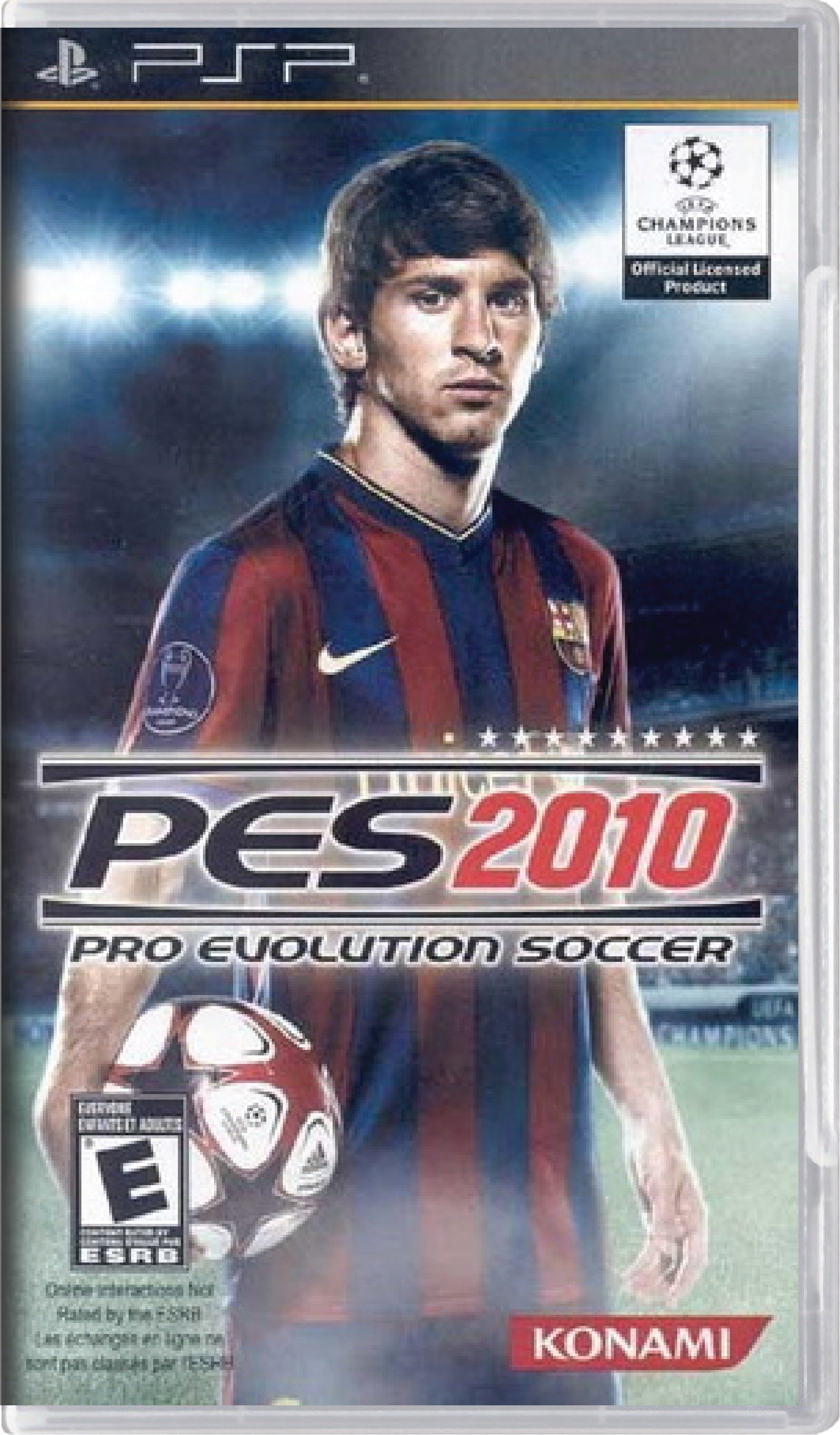 Pro Evolution Soccer 2010 Cover Art