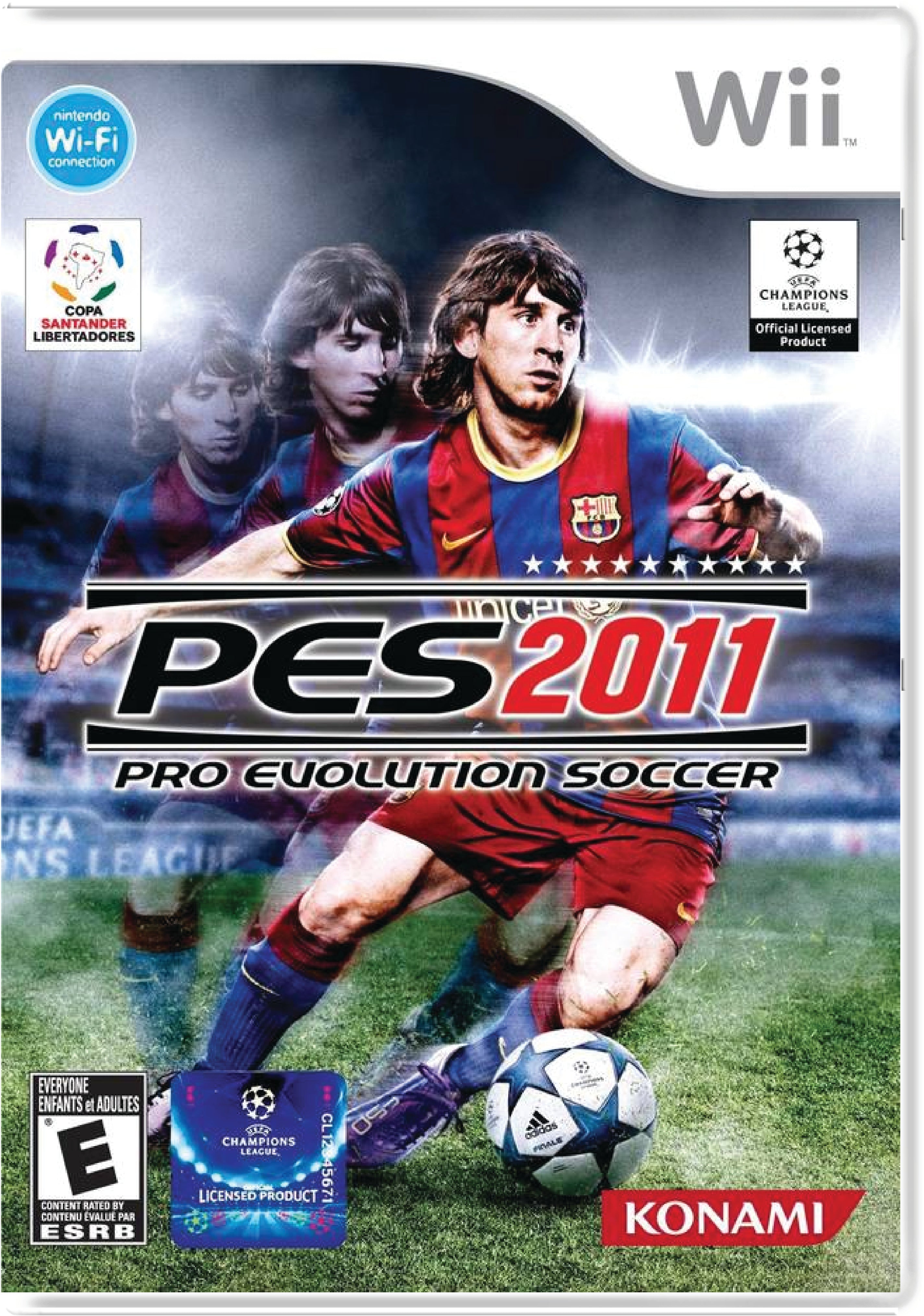 Pro Evolution Soccer 2011 Cover Art