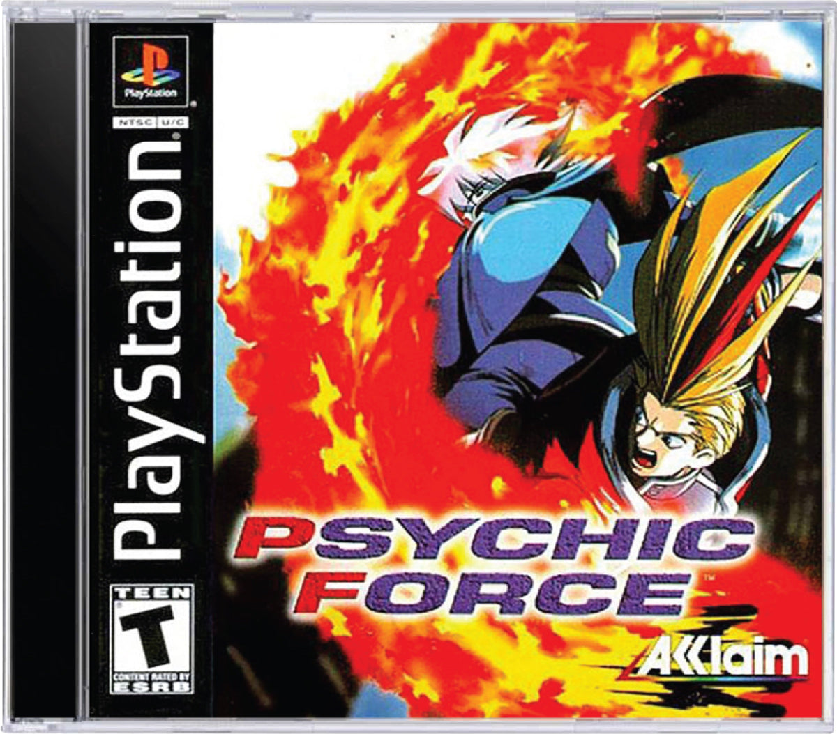 Jeu PS1 Psychic Force - Édition Taito Japonaise (1996) Avec Boîte Et Notice, état Correct