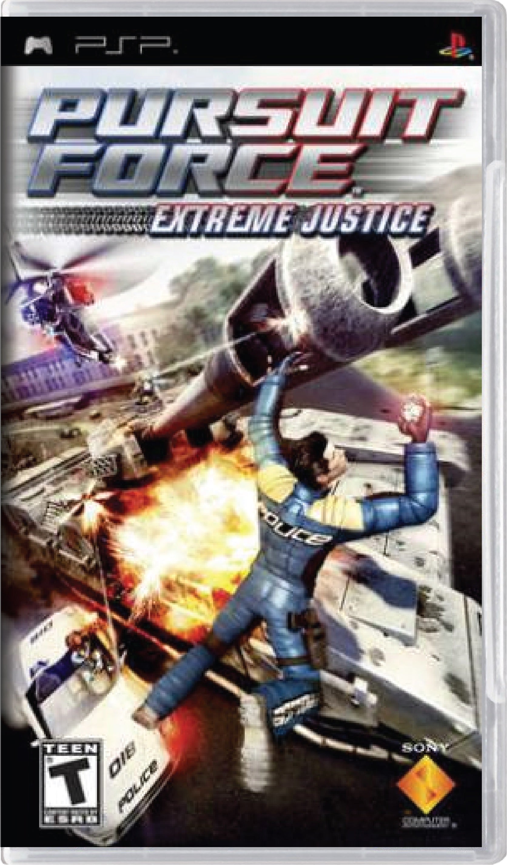 PSP ソフト Pursuit Force Extreme Justice for Sony PSP | TVGC