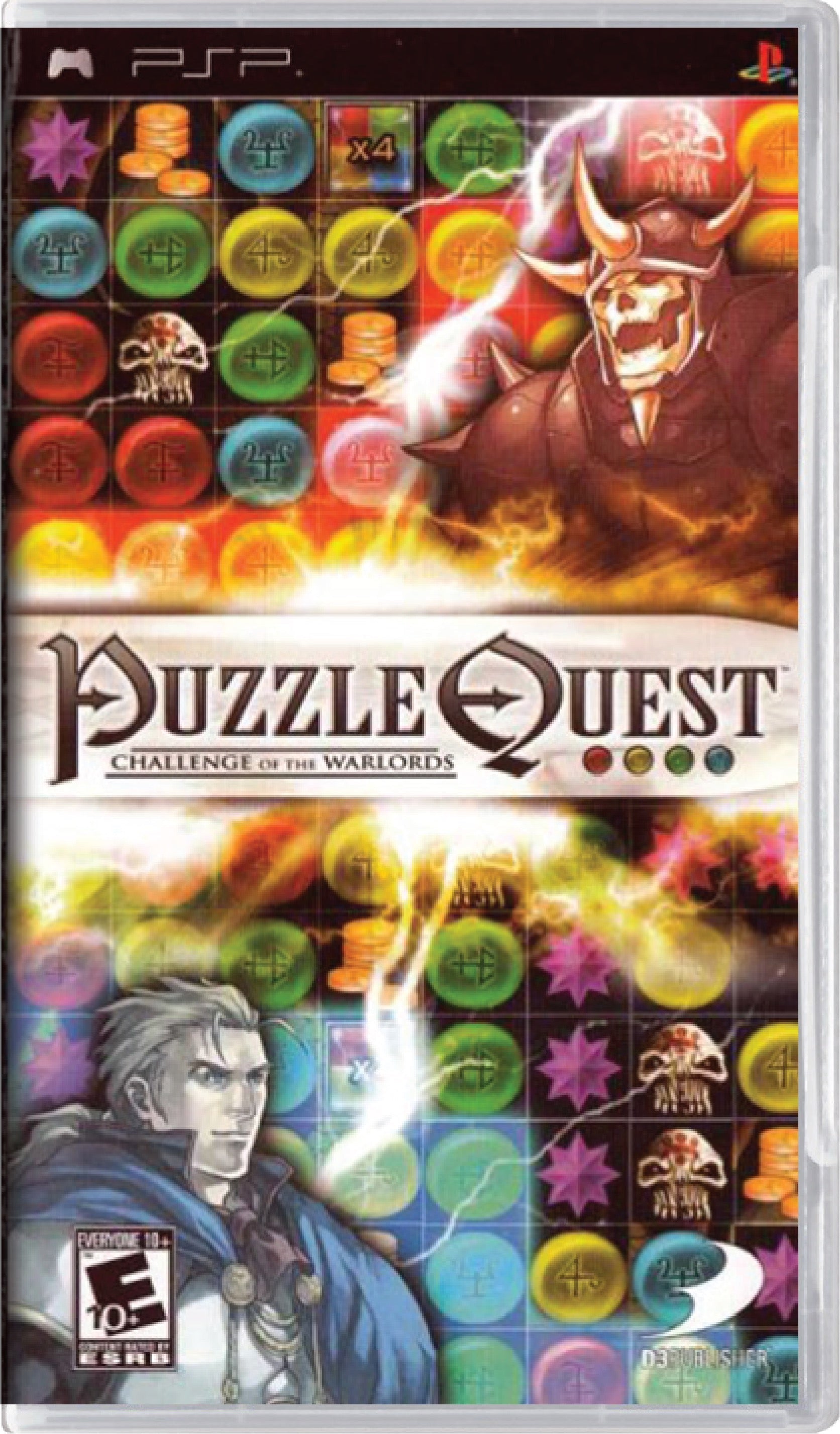 Puzzle Quest Challenge of the Warlords Cover Art
