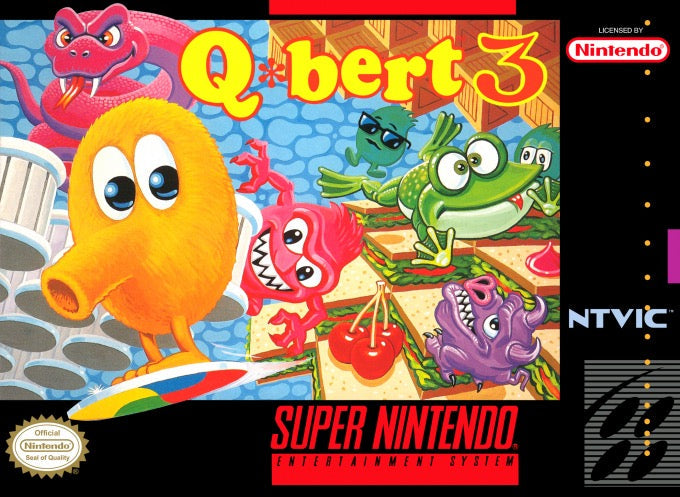 Q*bert 3 Cover Art
