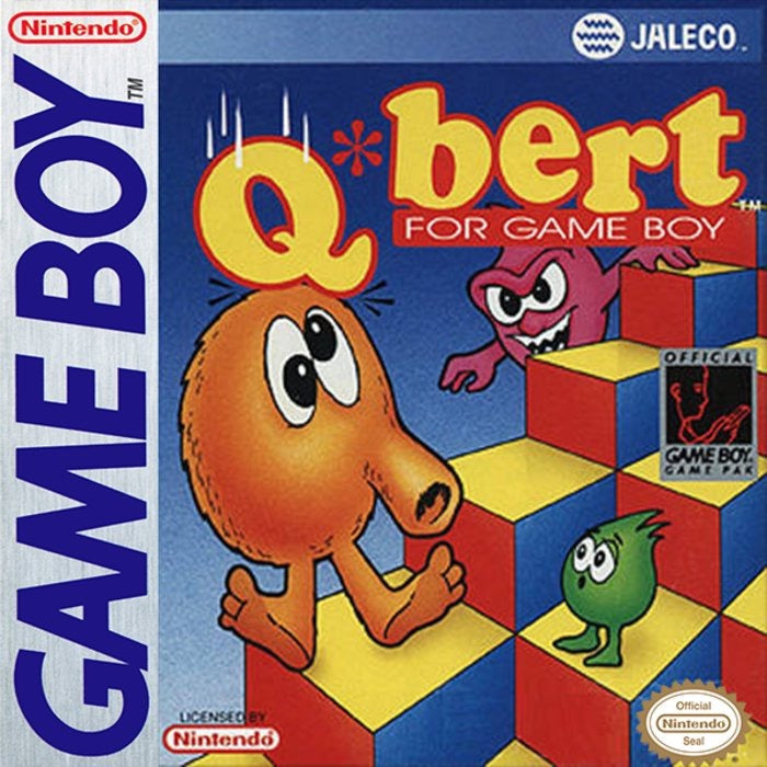Q*bert Cover Art