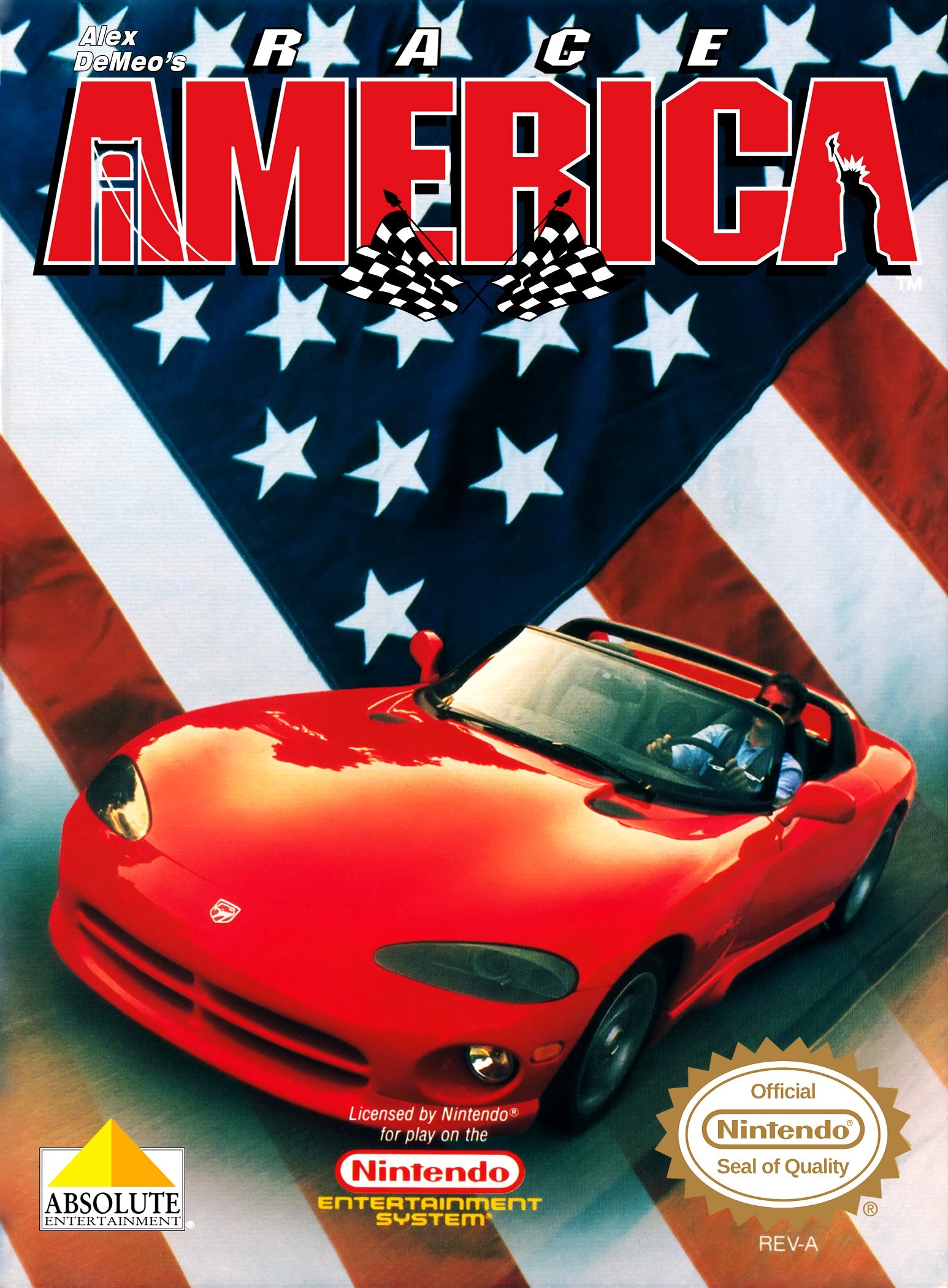 Race America Cover Art and Product Photo