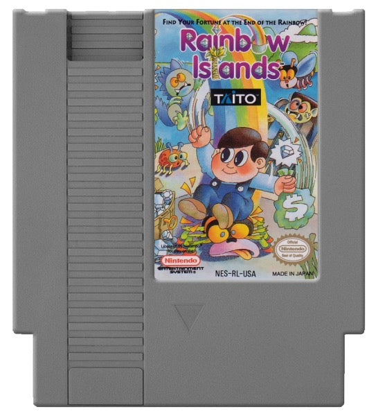 Rainbow Islands Cover Art and Product Photo