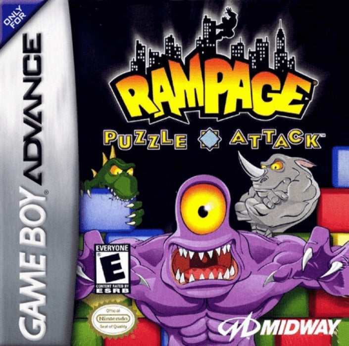 Rampage Puzzle Attack Cover Art
