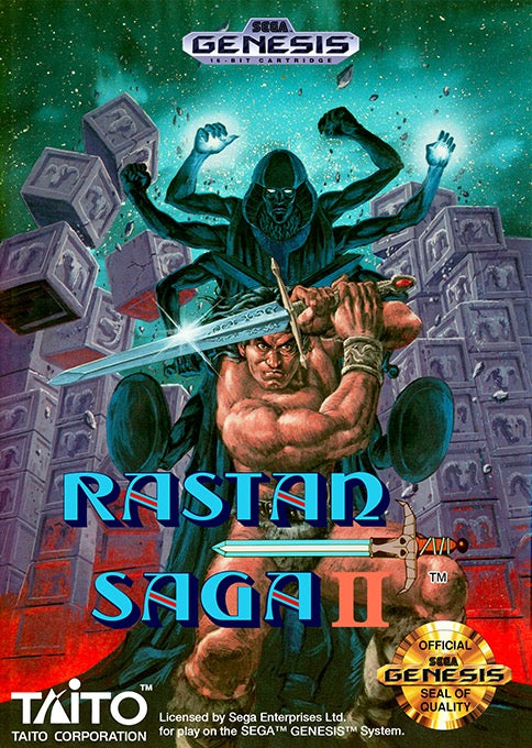 Rastan Saga II Cover Art