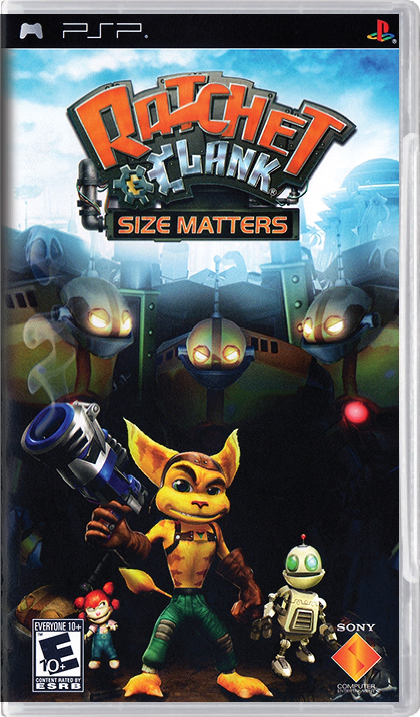 Ratchet & Clank Size Matters Cover Art