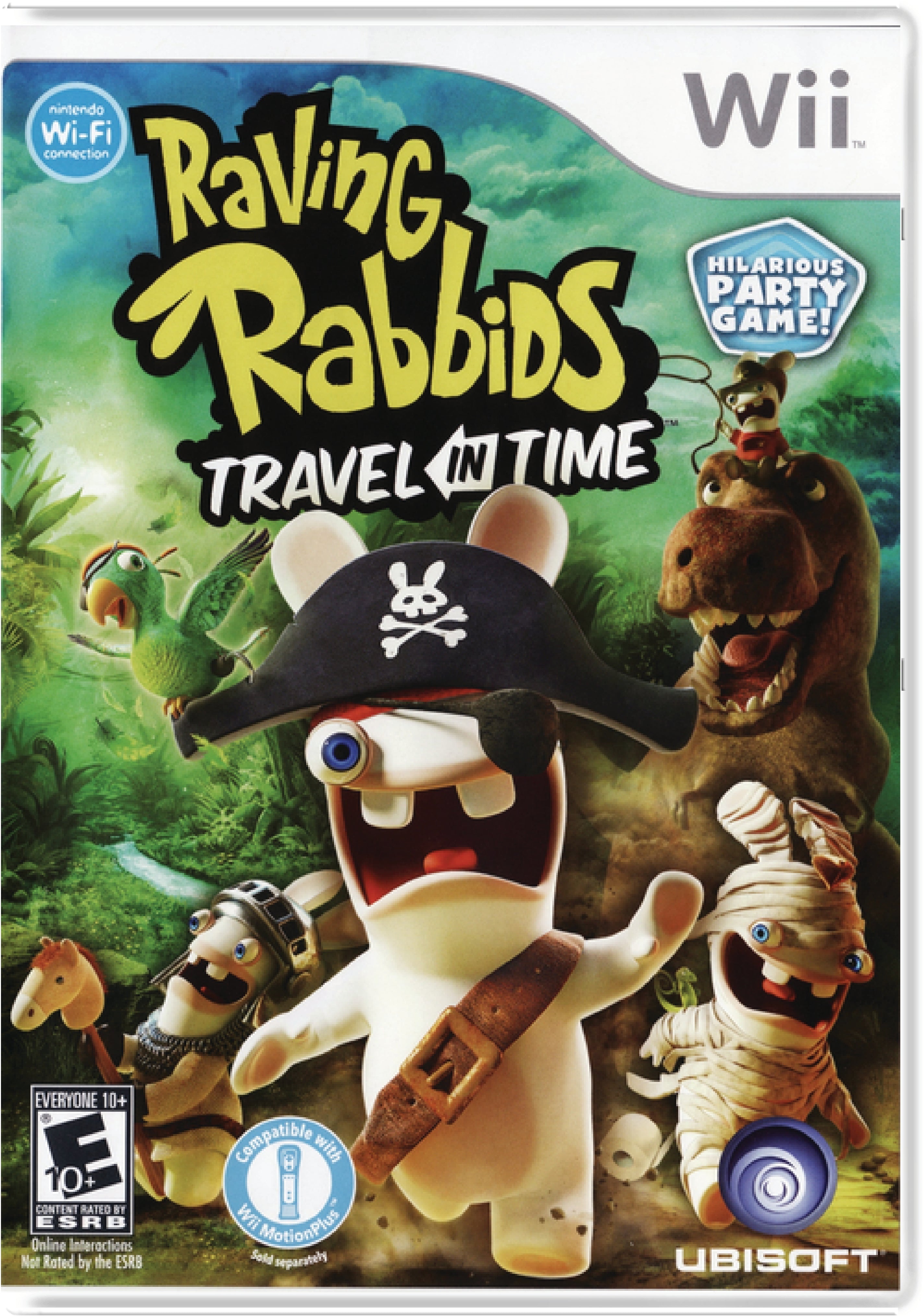 Raving Rabbids Travel in Time Cover Art