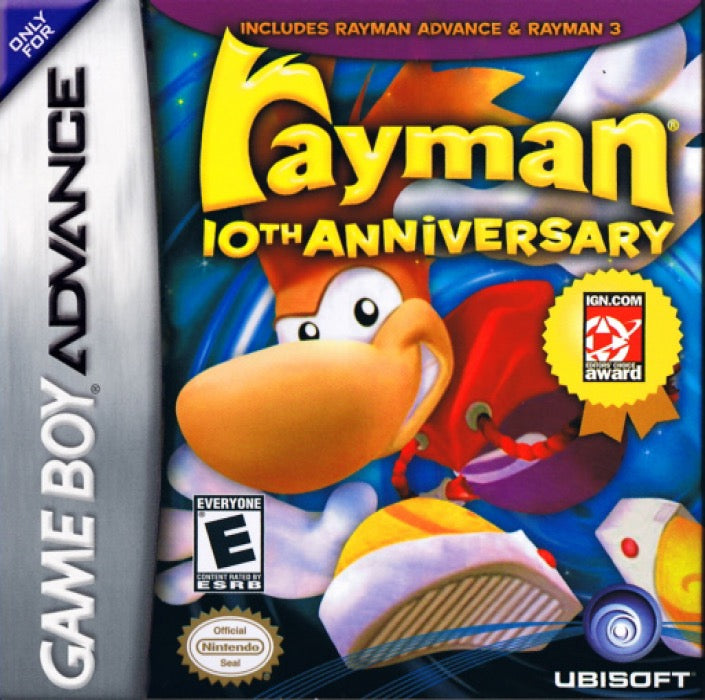 Rayman 10th Anniversary Collection Cover Art