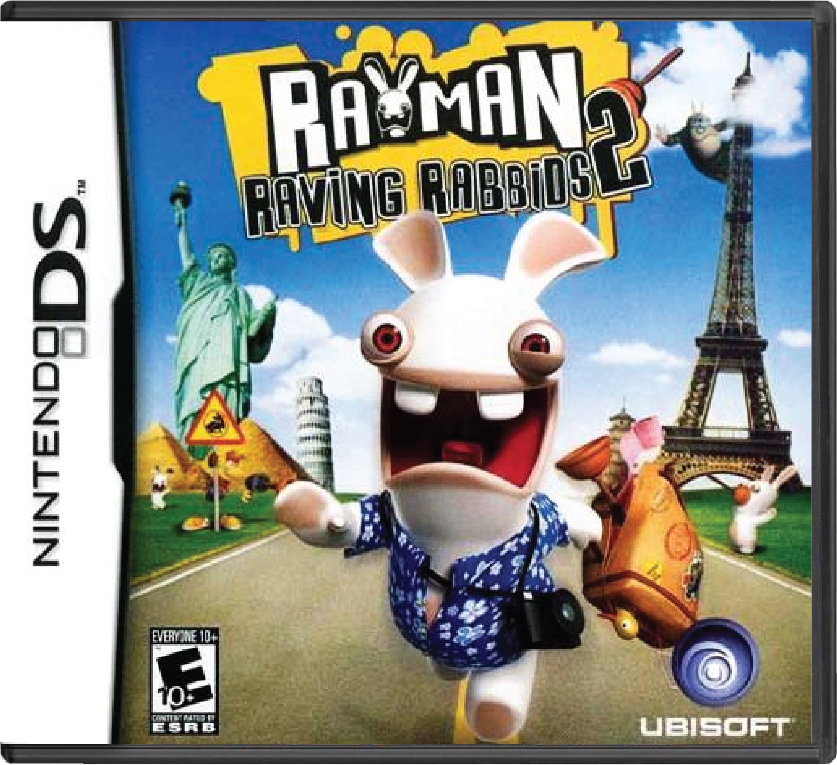 Rayman Raving Rabbids 2 Cover Art