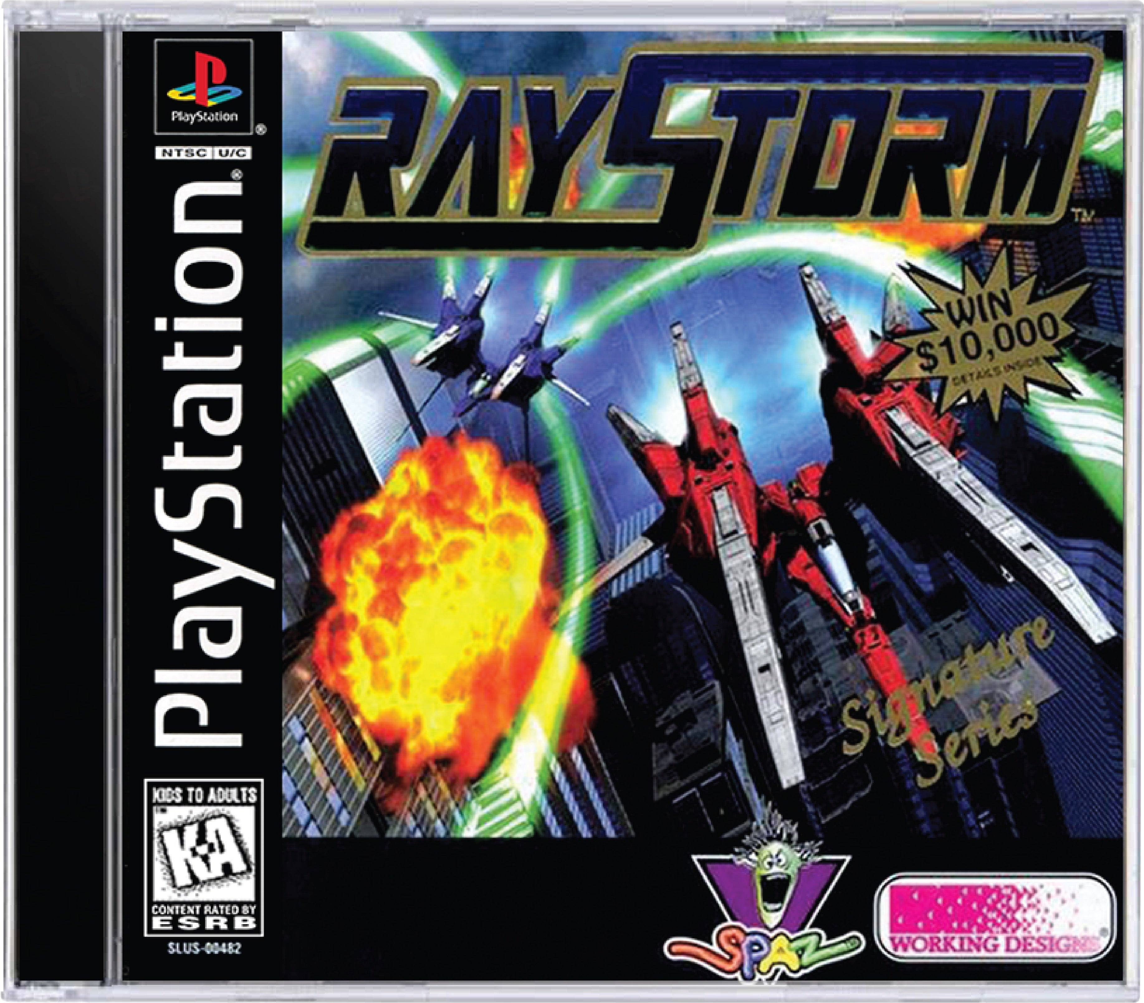 Raystorm Cover Art and Product Photo