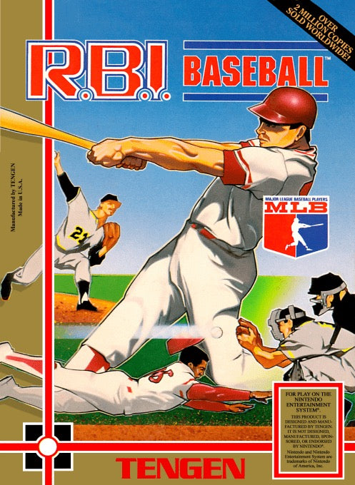 RBI Baseball Tengen - Nintendo NES