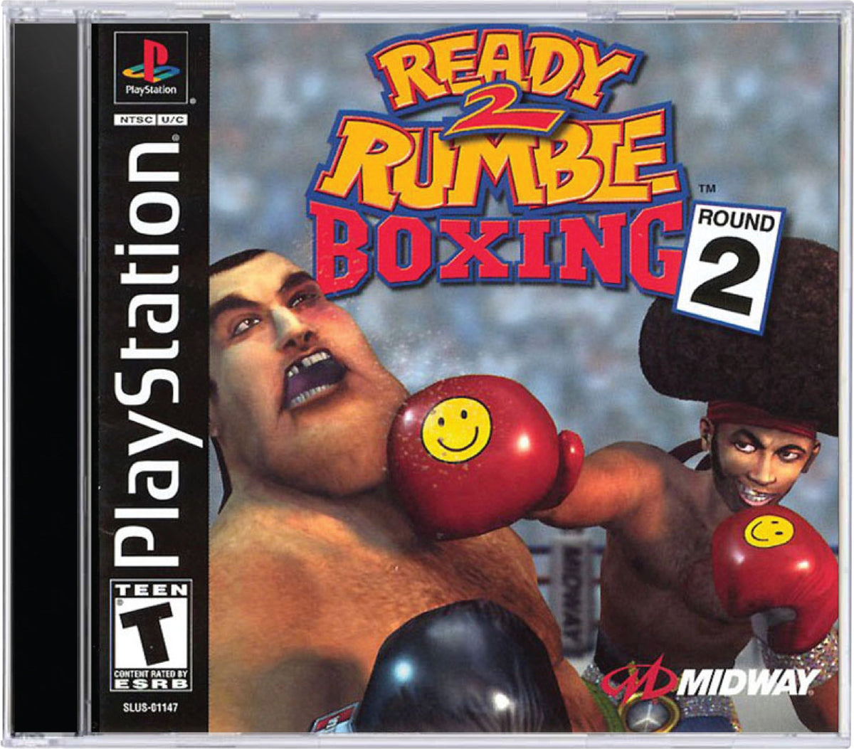 Ready 2 Rumble Boxing Round 2 for Sony PlayStation 1 (PS1) | TVGC