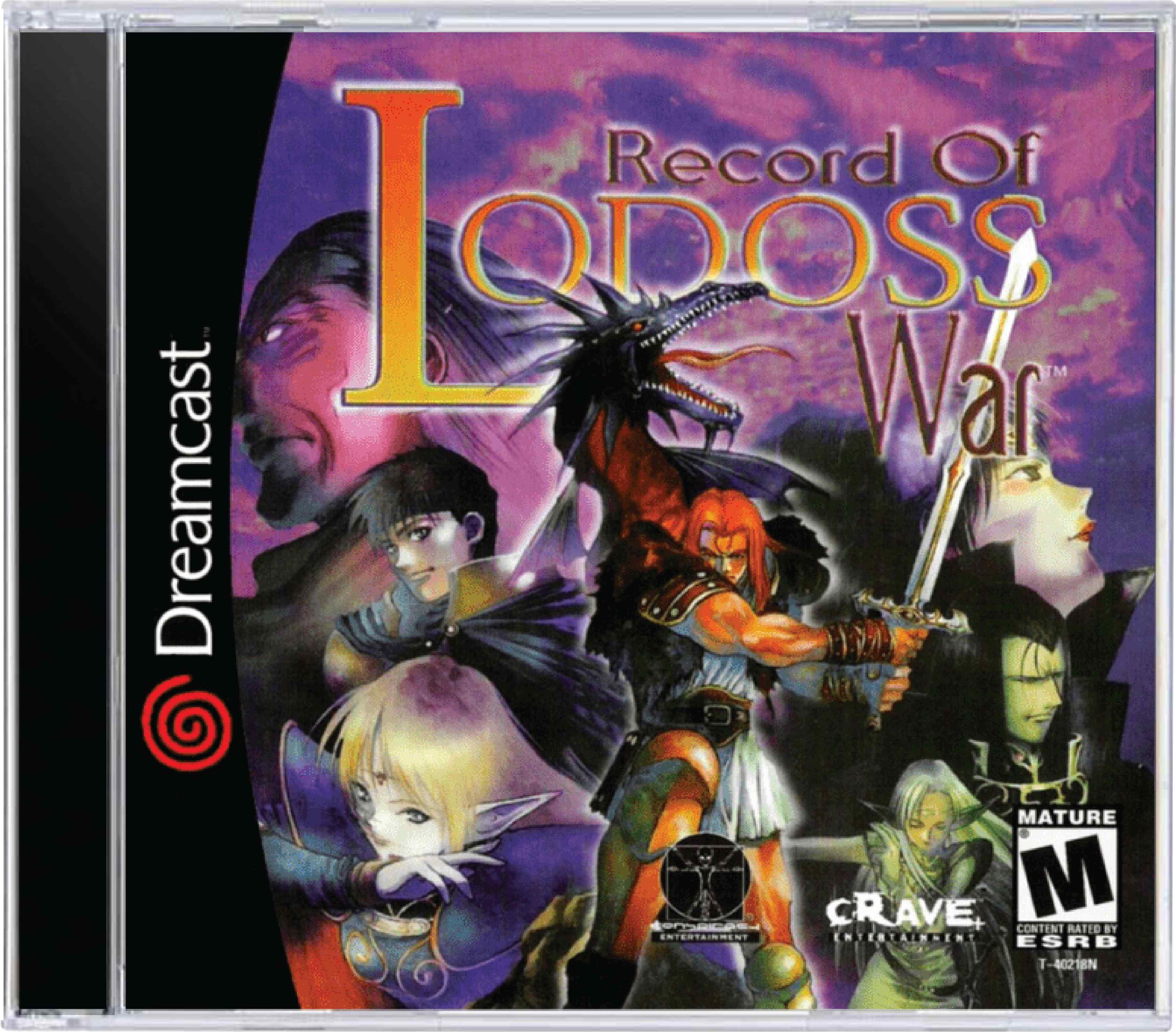 Record of Lodoss War Cover Art