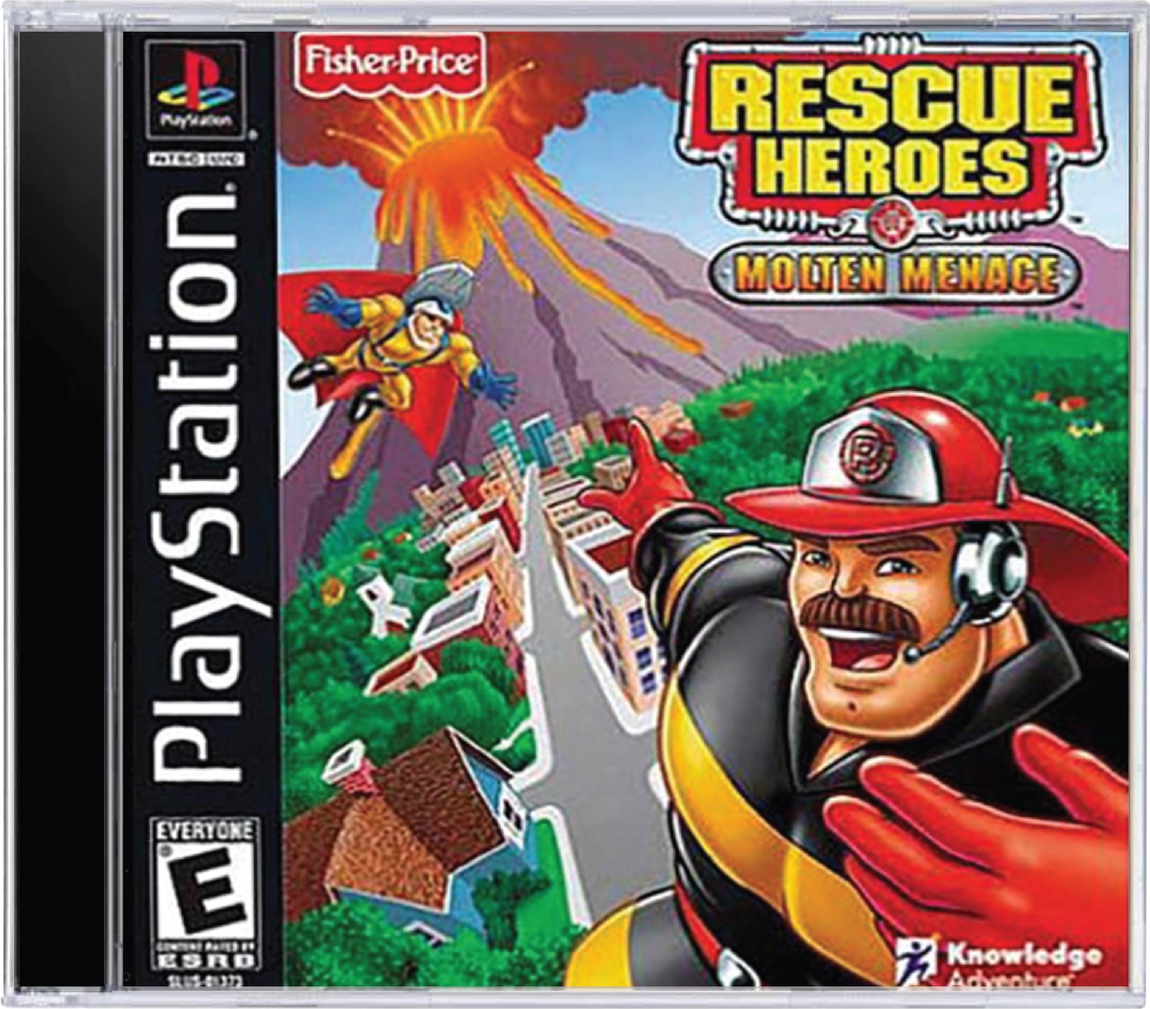 Rescue Heroes Molten Menace Cover Art and Product Photo