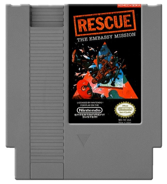 Prix de Rescue the Embassy Mission sur NES | Comparer les
