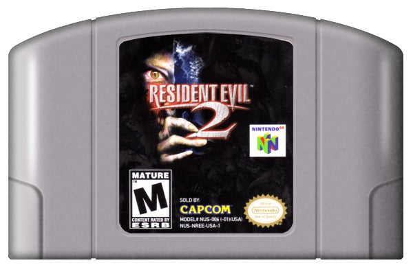 Resident Evil 2 Cover Art and Product Photo