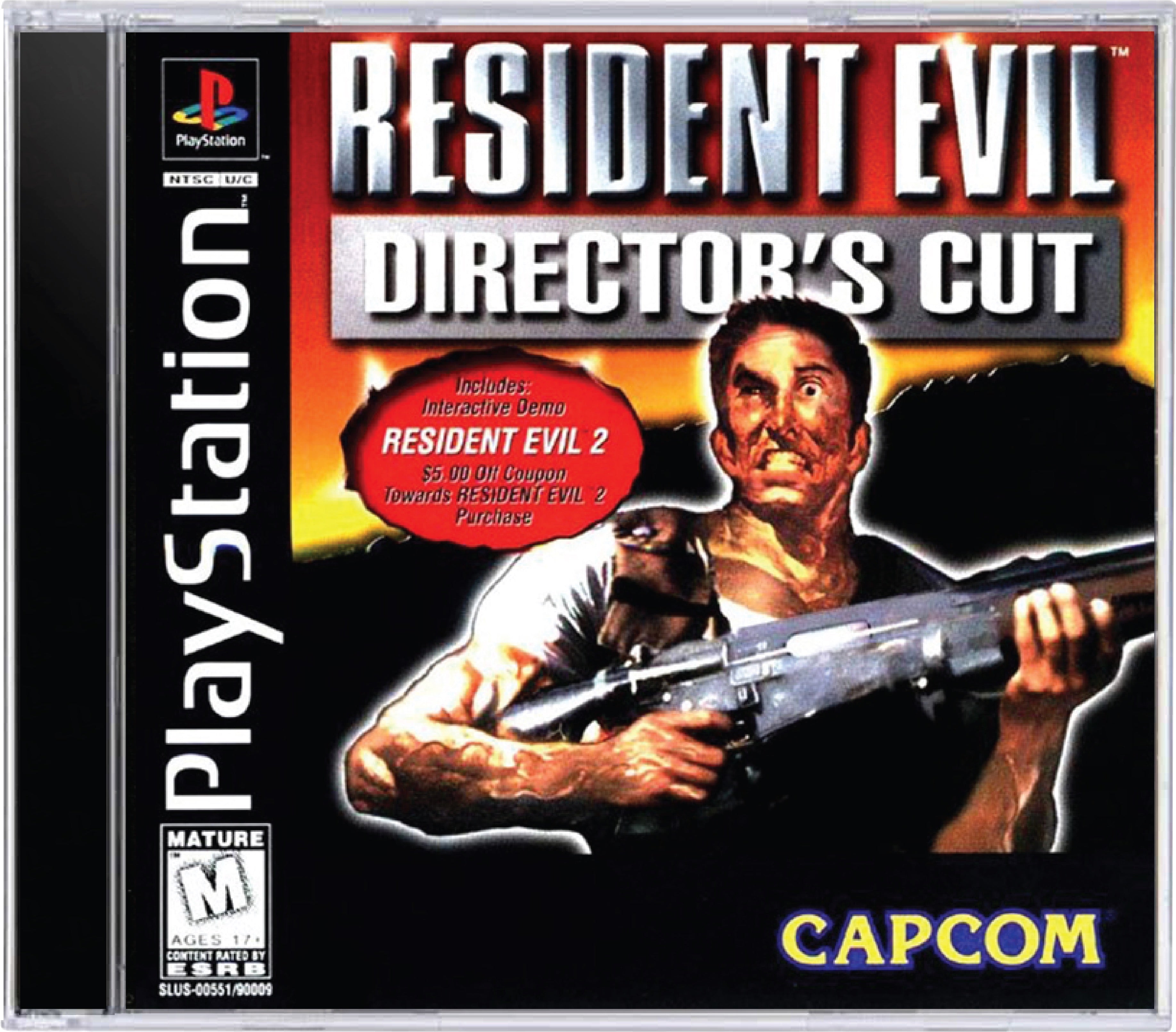 Resident Evil Director's Cut Cover Art and Product Photo