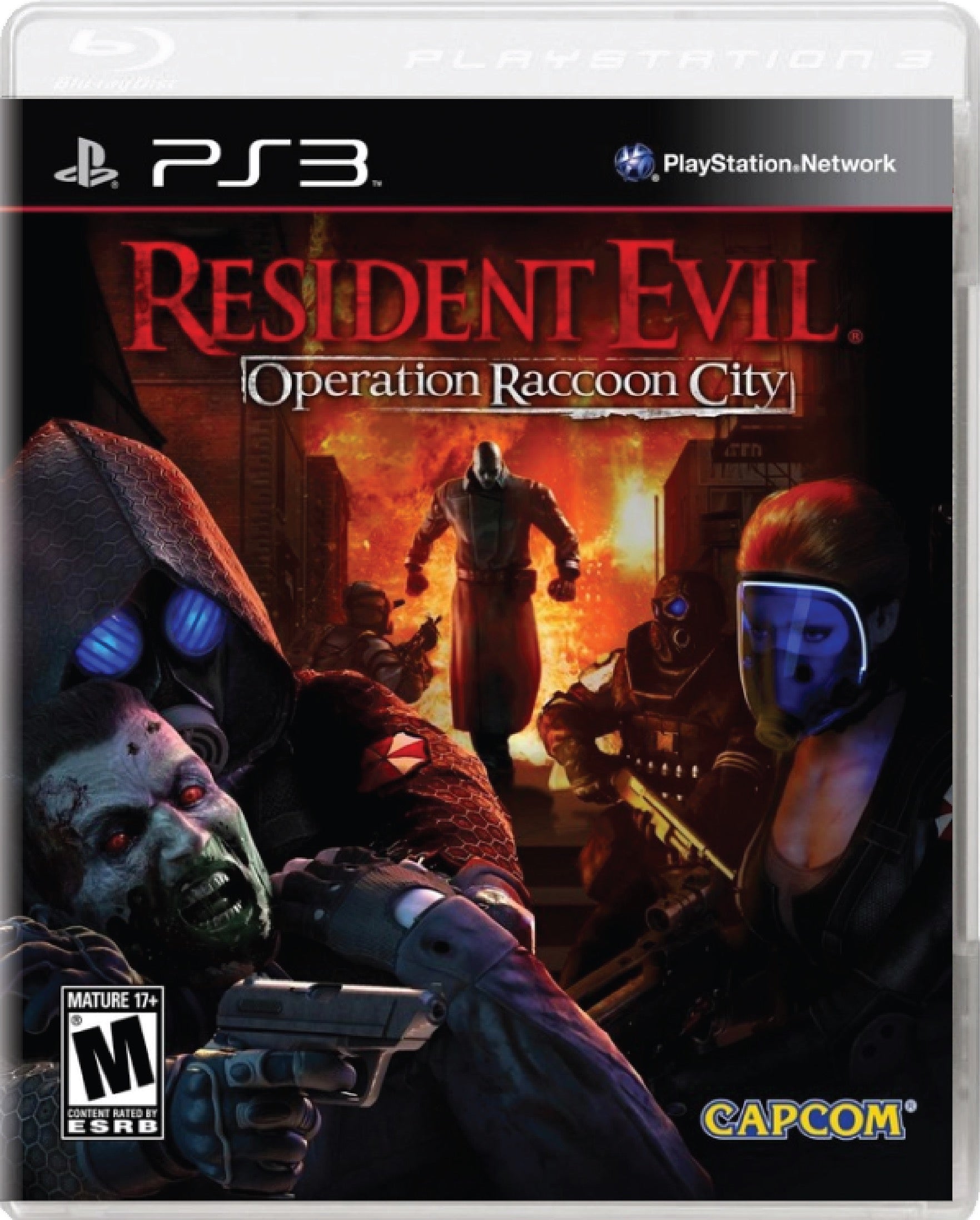 Resident Evil Operation Raccoon City Cover Art