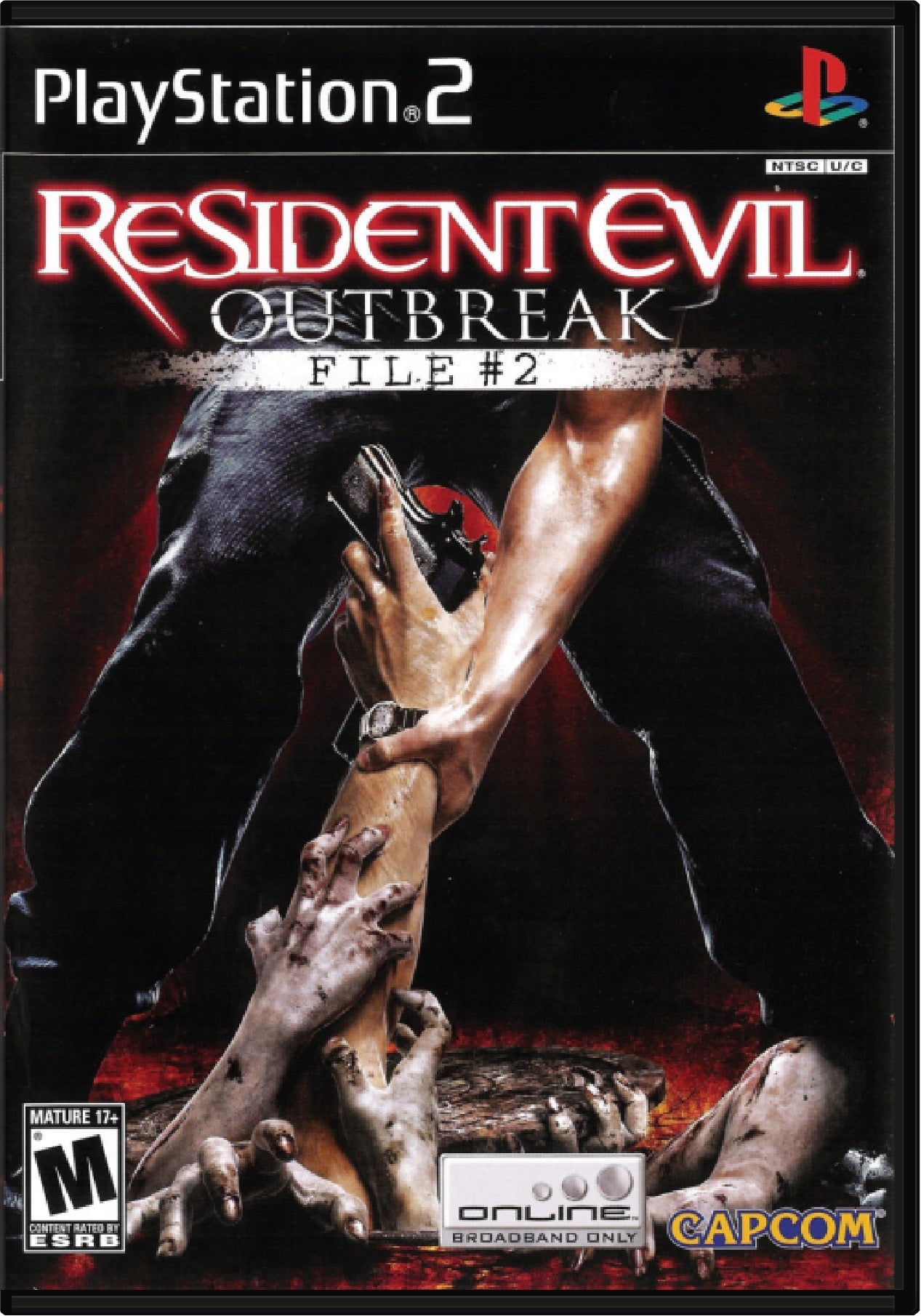 Resident Evil Outbreak File 2 Cover Art and Product Photo