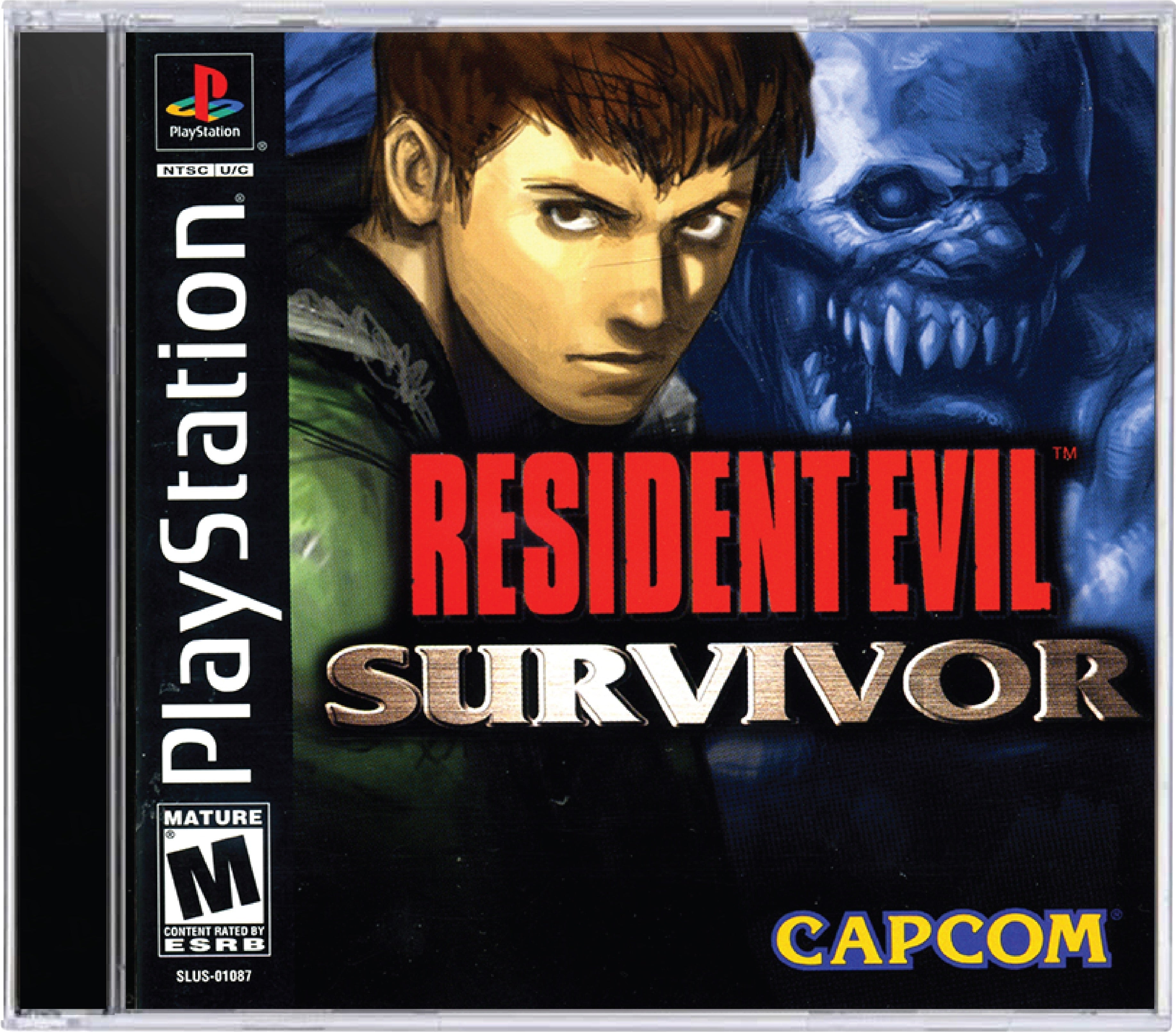 Resident Evil Survivor Cover Art and Product Photo