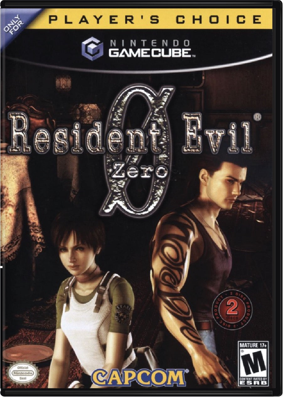 Resident Evil Zero Cover Art and Product Photo