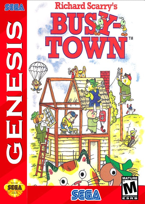 Richard Scarry's BusyTown Cover Art