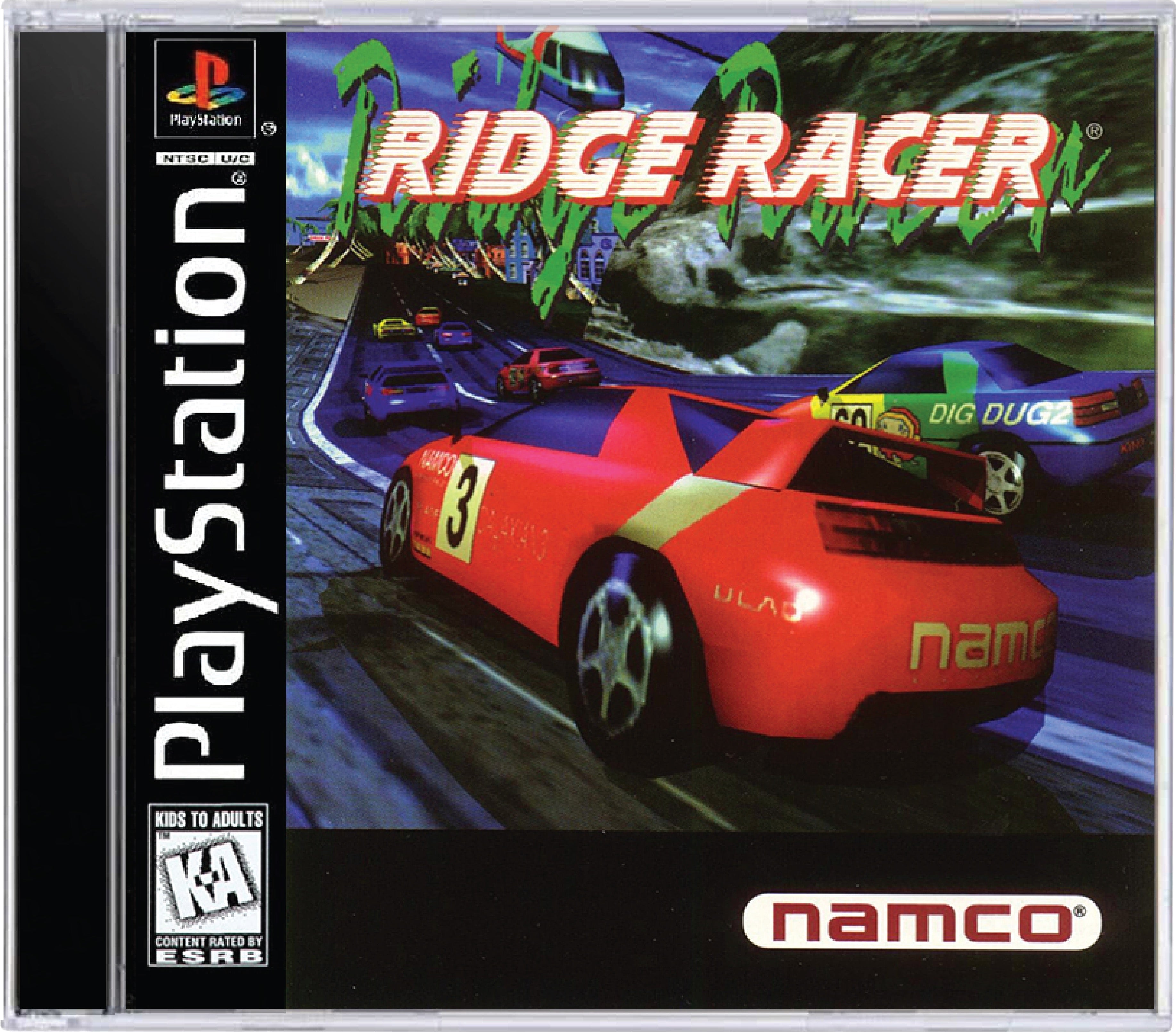 Ridge Racer Cover Art and Product Photo