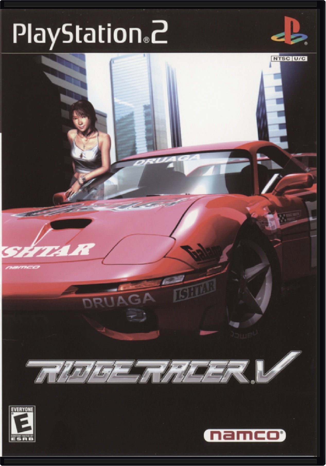 Ridge Racer V Cover Art and Product Photo