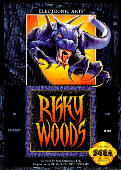 Risky Woods Cover Art