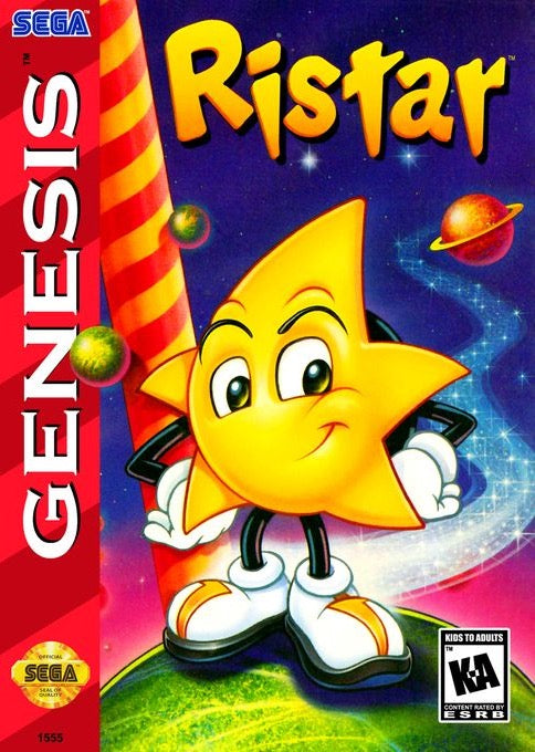 Ristar Cover Art