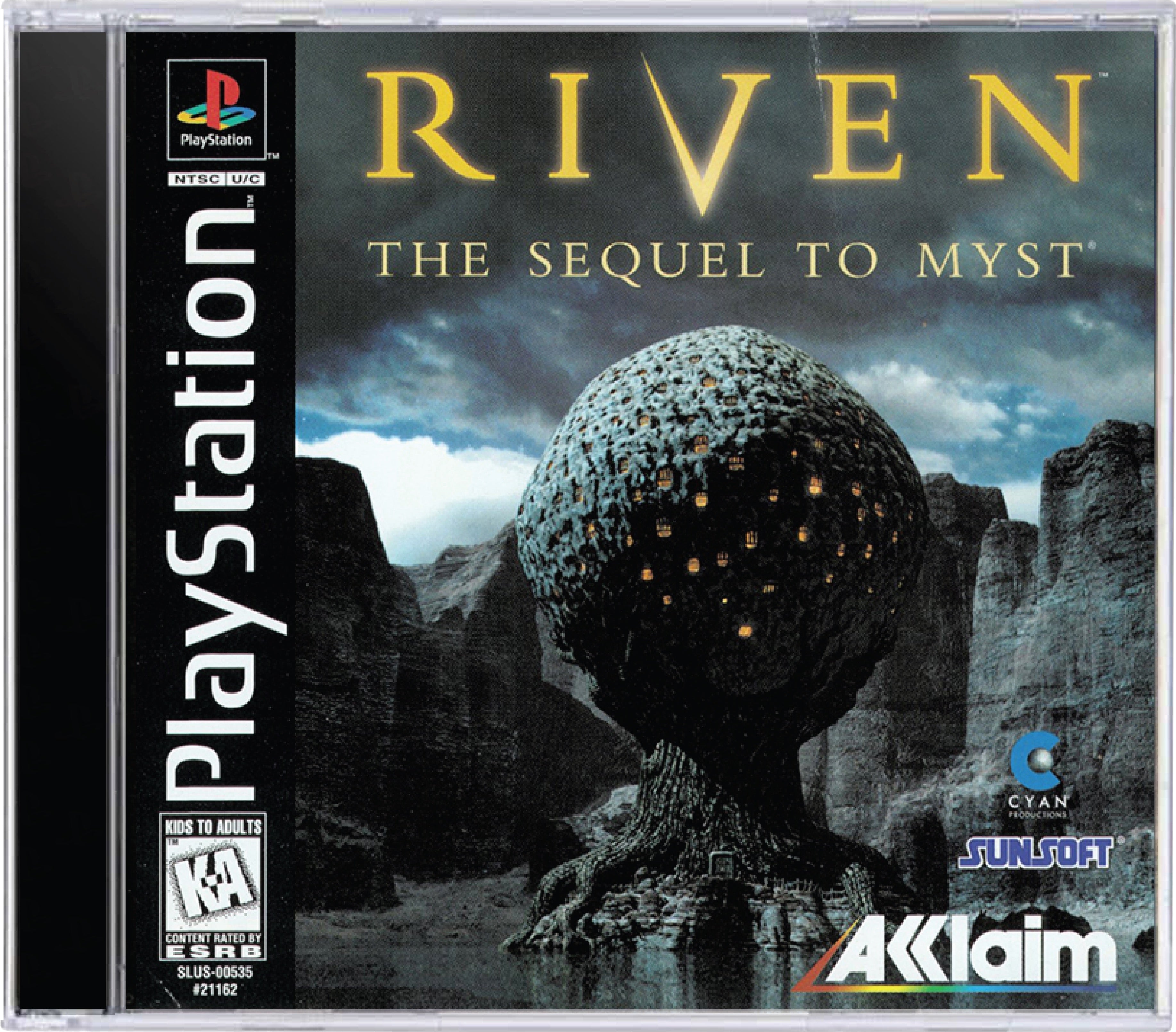 Riven The Sequel to Myst Cover Art and Product Photo