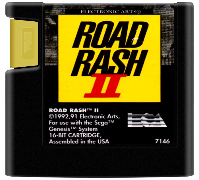 Road Rash II Cartridge
