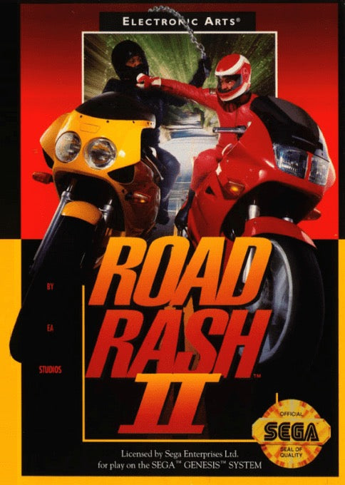 Road Rash II Cover Art