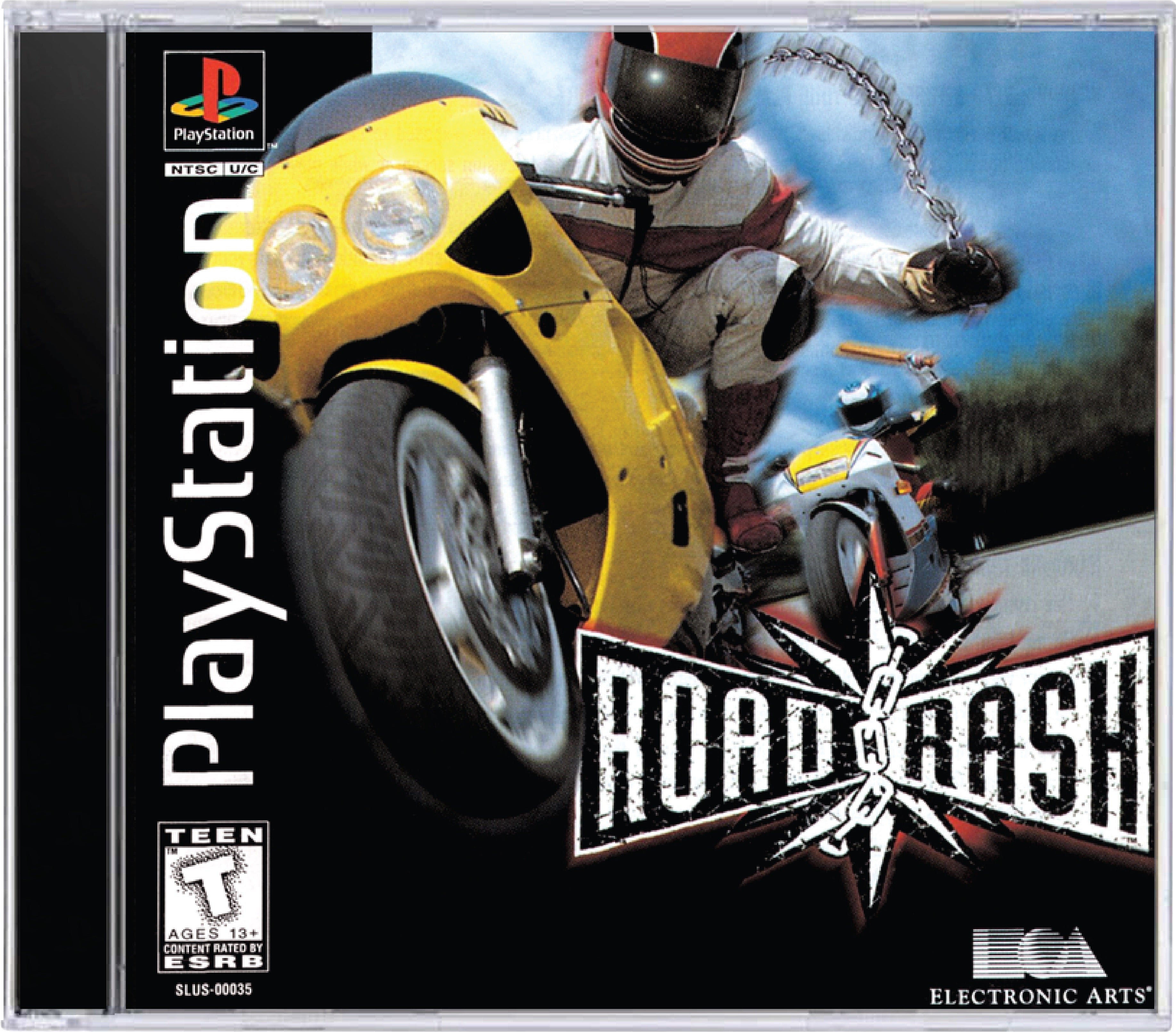 Road Rash Cover Art and Product Photo