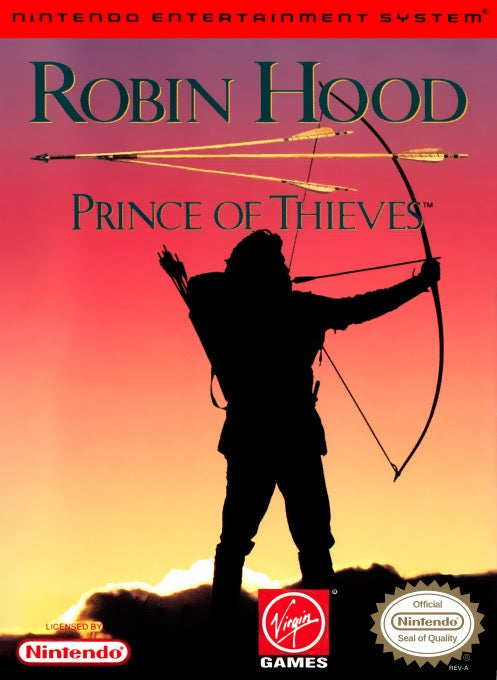 Robin Hood Prince of Thieves - Nintendo NES