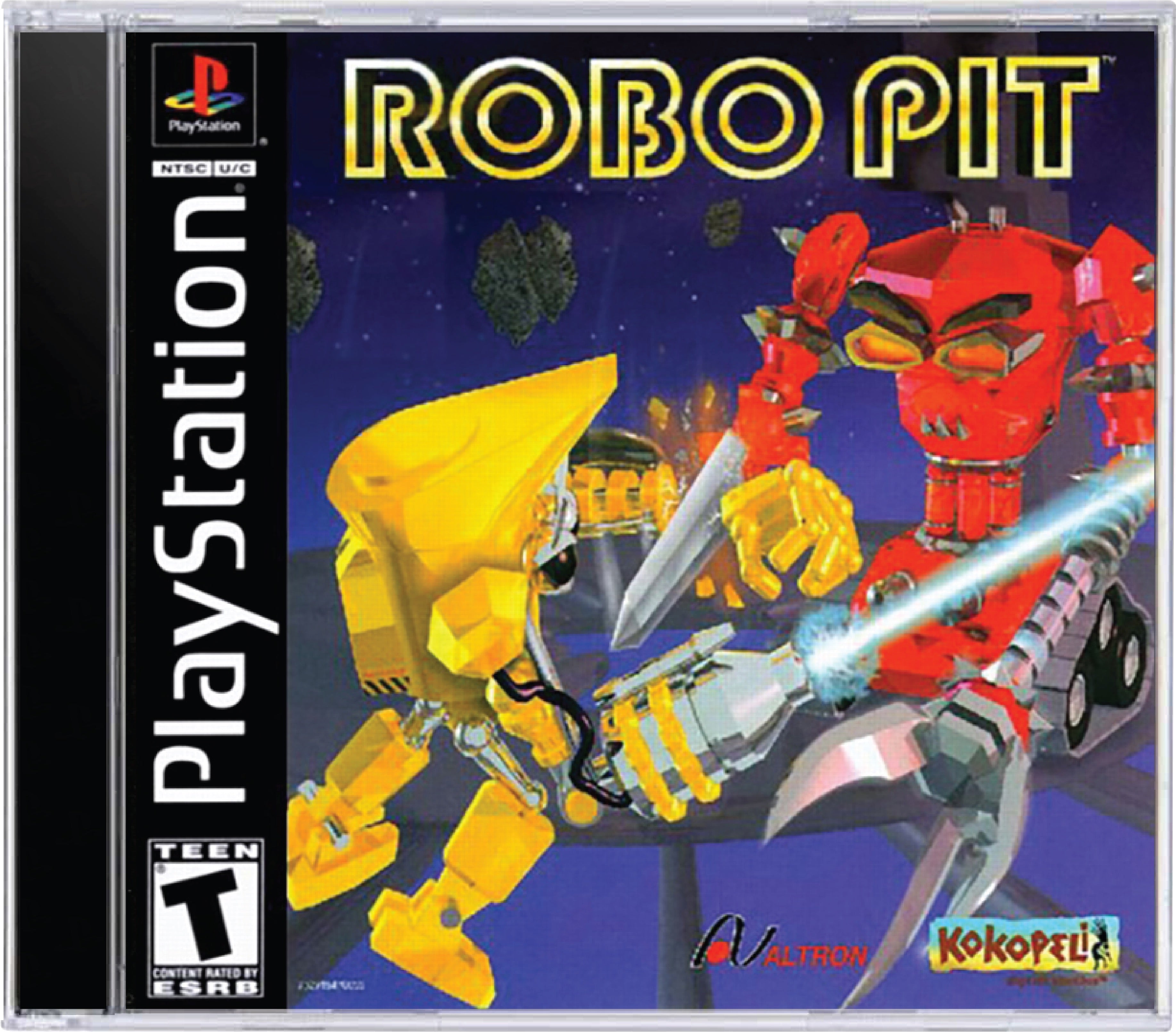 Robo Pit Cover Art and Product Photo