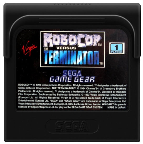 Robocop vs The Terminator Cartridge