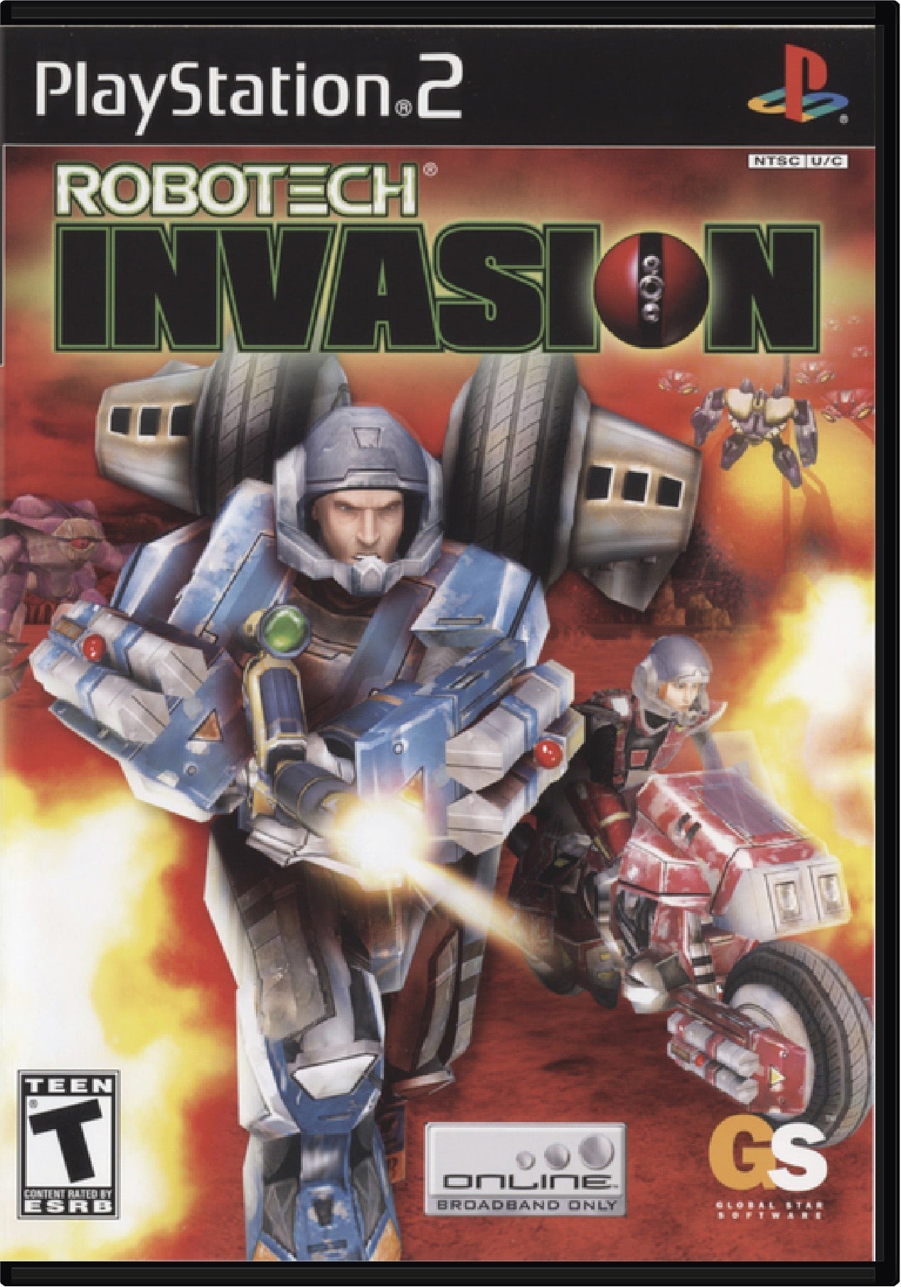 Robotech Invasion Cover Art and Product Photo