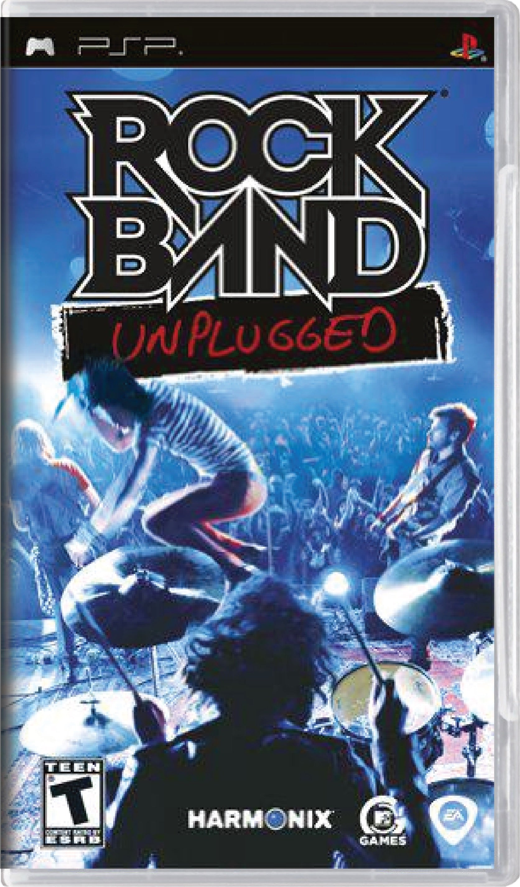 Rock Band Unplugged Cover Art