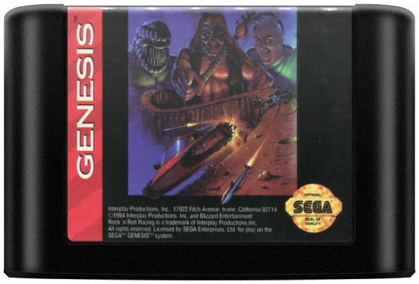 Rock 'n Roll Racing Cartridge