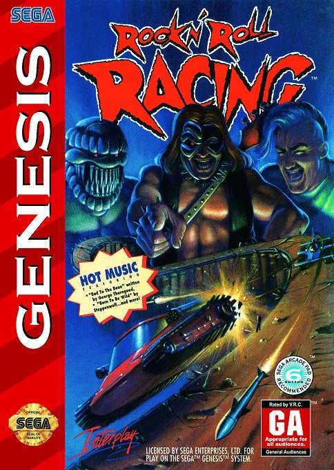 Rock 'n Roll Racing Cover Art