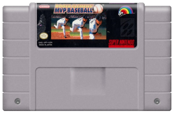 Roger Clemens MVP Baseball Cartridge
