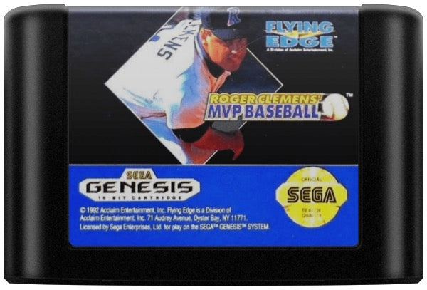 Roger Clemens' MVP Baseball Cartridge