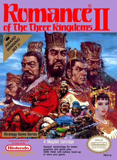 Romance of the Three Kingdoms II - Nintendo NES