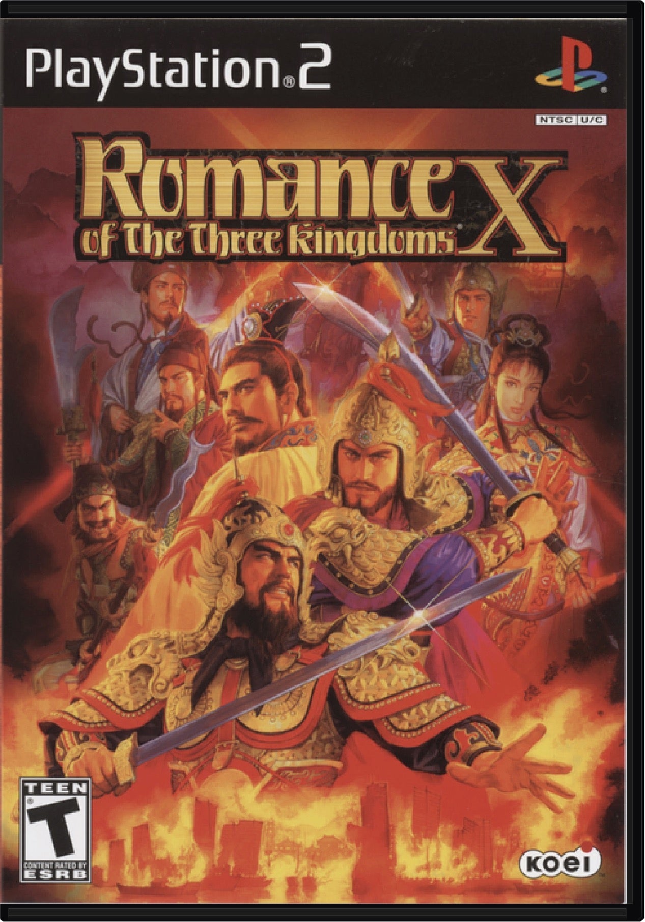 Romance of the Three Kingdoms X for Sony PlayStation 2 (PS2