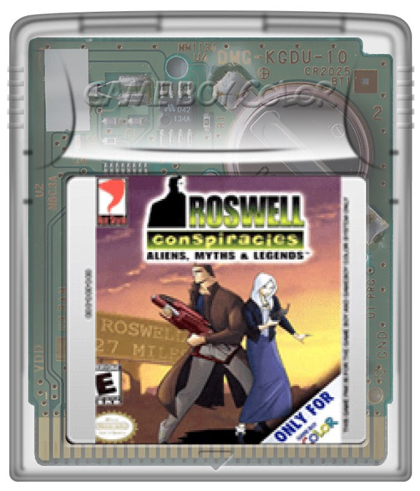 Roswell Conspiracies Aliens Myths Legends for Nintendo Game Boy