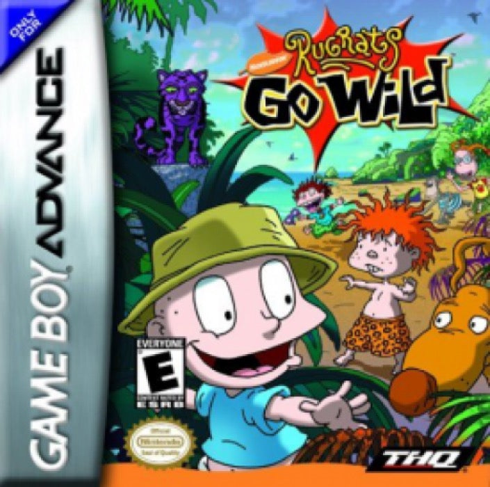 Rugrats Go Wild Cover Art